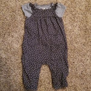 Two Piece Infant Girl's Romper